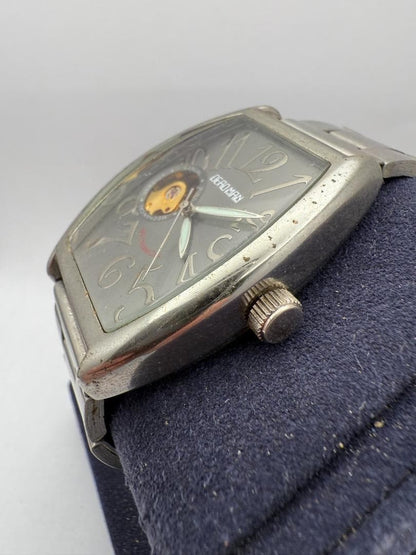 Vintage Deadman Skeleton Japan Made Men Quartz Watch Used