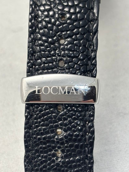 LOCMAN PANORAMA Ref.150 Automatic Analog Date Watch Men Excellent