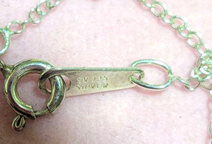 Tiffany & Co Crucifix Cross Jesus Pendant Top Silver 925 Chain 1.1x0.8" Auth