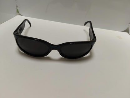 Arnette HooDoo Sunglasses Blue Black Lens Greg Arnet Signature 90s Y2K Vtg Used