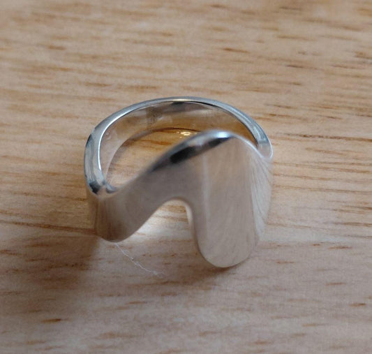 Georg Jensen # A77B Sterling Silver 925 Vintage Ring Size 49 US 5 Ole Ishøj