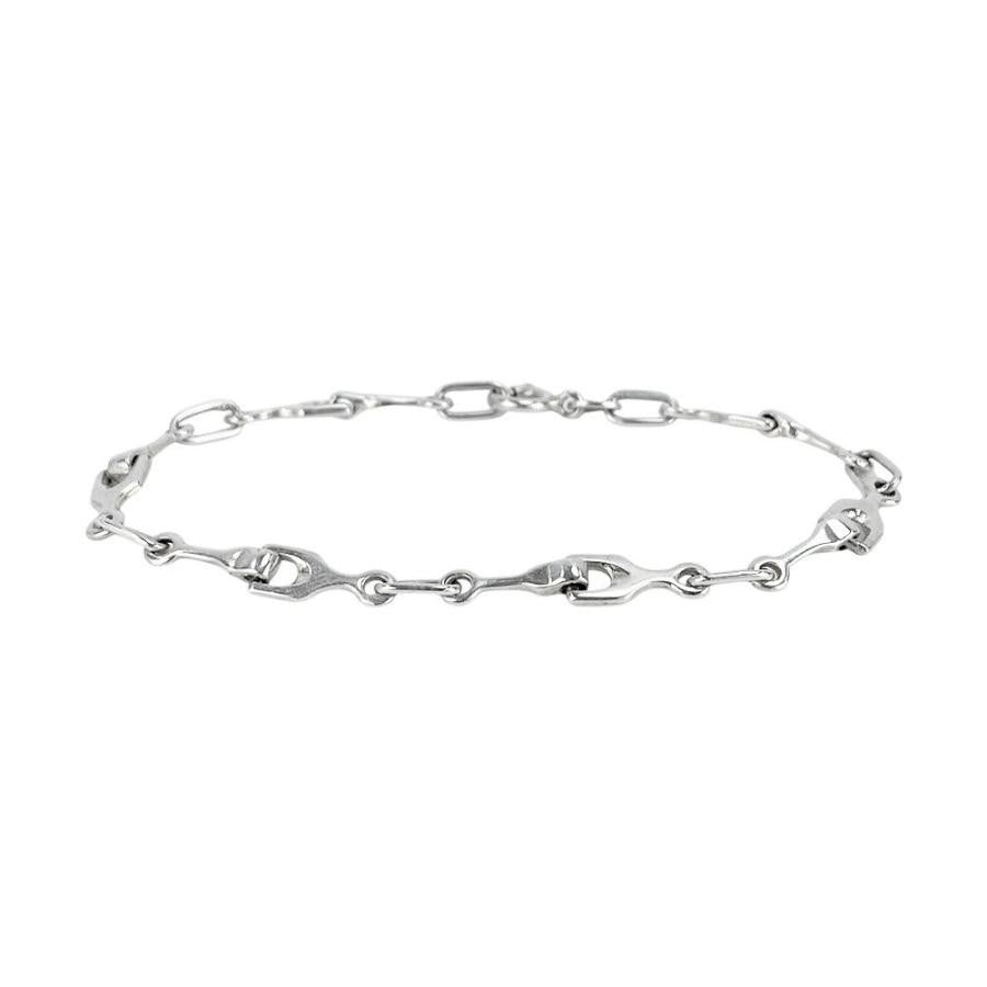 Vintage Tiffany & Co Sterling Silver 925 Chain Link Bracelet L 17cm 6.7in Rare