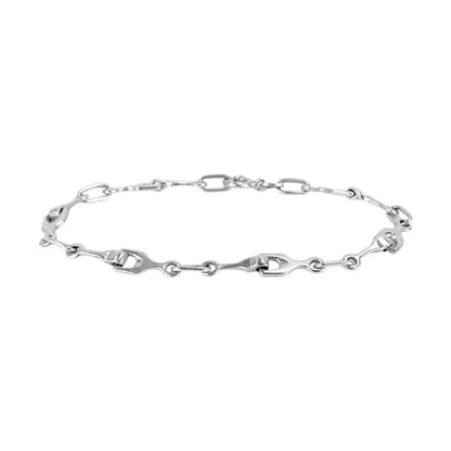 Vintage Tiffany & Co Sterling Silver 925 Chain Link Bracelet L 17cm 6.7in Rare
