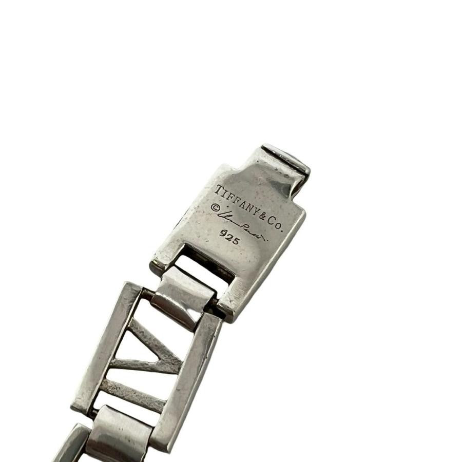 Vintage Tiffany & Co Sterling Silver 925 Atlas Link Bangle Bracelet 16.5cm Rare