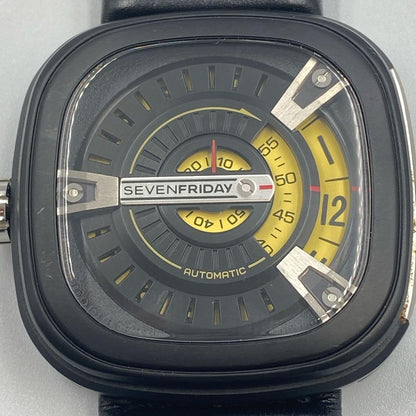 Seven Friday Sf-M2-01 Analog Automatic Watch Men Working Left-handed Rare