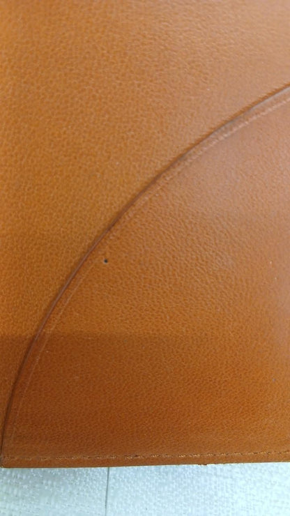 BOTTEGA VENETA Intrecciato Notebook Cover Case Brown Woven Leather Made in Italy