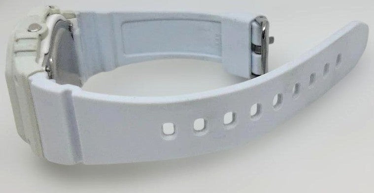 CASIO BABY-G BGD-565SC Digital Watch White Purple Dial Square Case Working