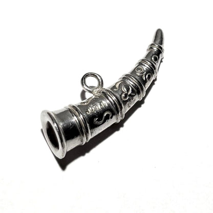 Vintage 50s Just Andersen Sterling Silver 925 Charm Pendant Top Denmark
