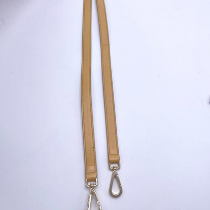 Excellent Tiffany & Co Shoulder Strap Beige Leather L 110cm 43.3in