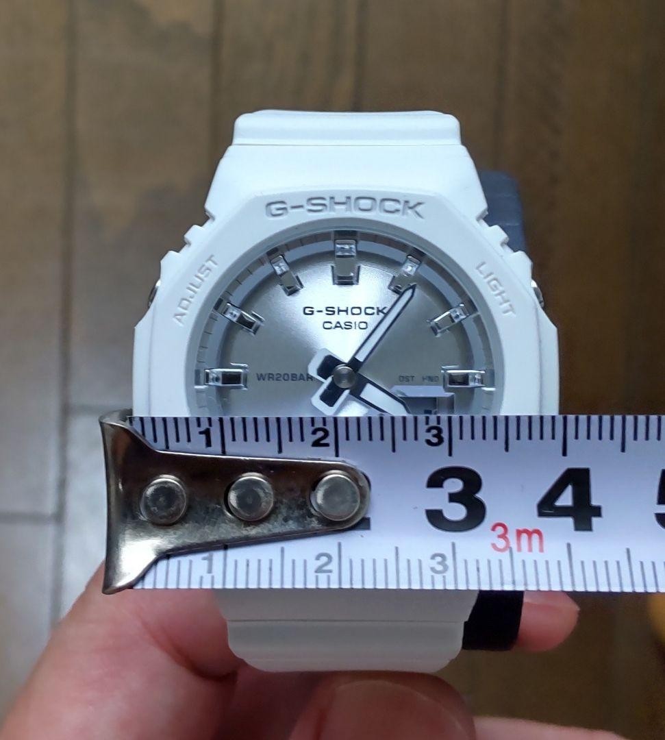 CASIO G-SHOCK GMA-P2100VA-7AJF Quarz Analog Digital Watch White Resin Mid Size