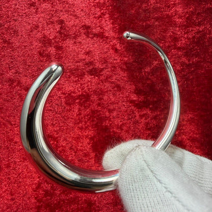 Excellent Georg Jensen Sterling Silver 925 OFFSPRING Cuff Bracelet L 16cm 6.3in