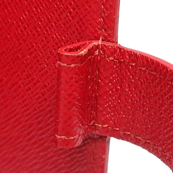 Louis Vuitton Agenda PM Epi Leather Notebook Cover Red Rouge A6 Gold Hardware