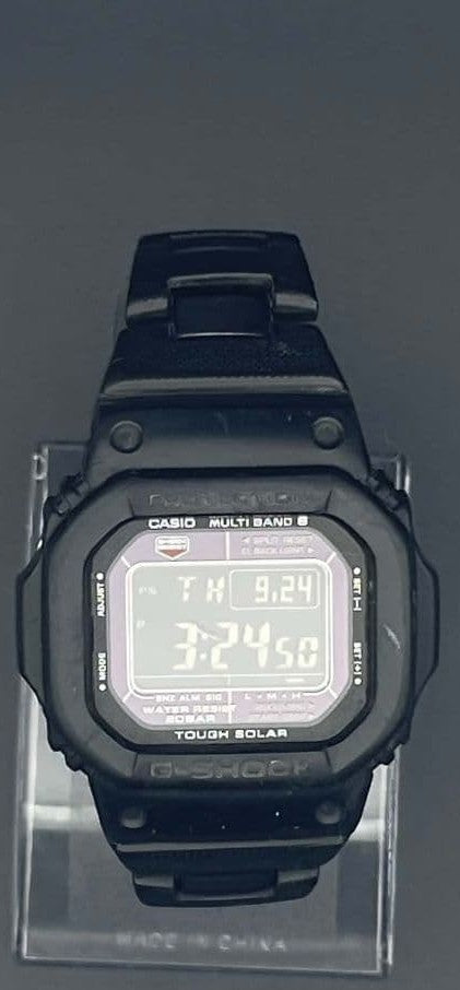 CASIO G-SHOCK GW-M5610BC Multiband 6 Tough Solar Mens Digital Watch Black