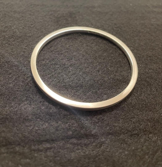 GEORG JENSEN # 51A Sterling Silver 925 Bangle Bracelet L18.6cm 73.in