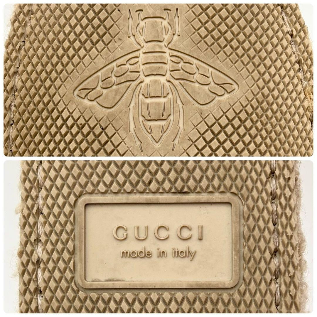 Gucci Horsebit Boa Slippers Slip-On Sandals Houndstooth Tweed Size 36 US 6 Women