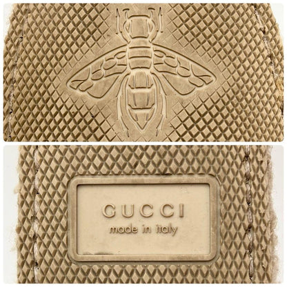 Gucci Horsebit Boa Slippers Slip-On Sandals Houndstooth Tweed Size 36 US 6 Women