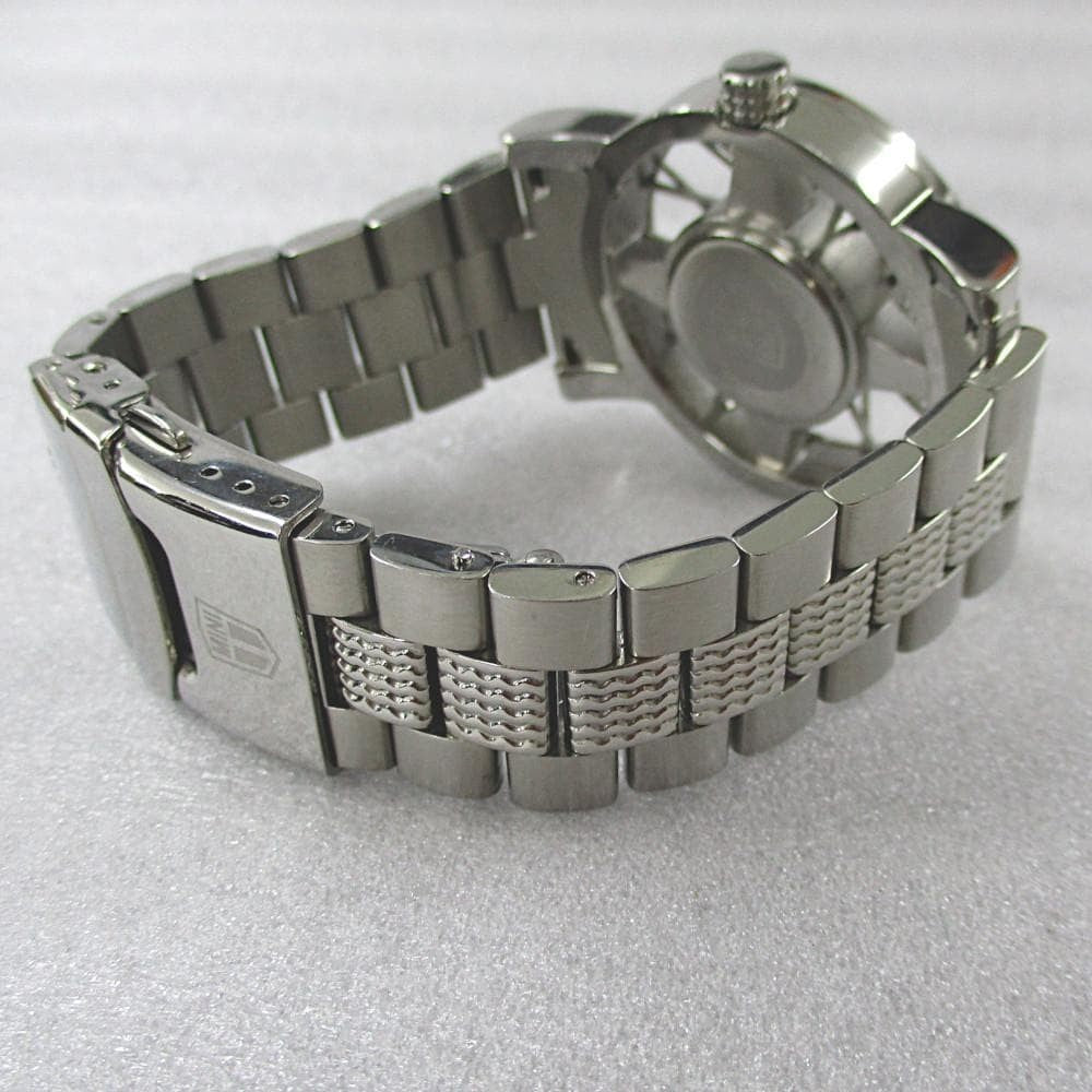 MINI Cooper Stainless Steel Wheel Analog Quartz Watch Battery Replaced Rare