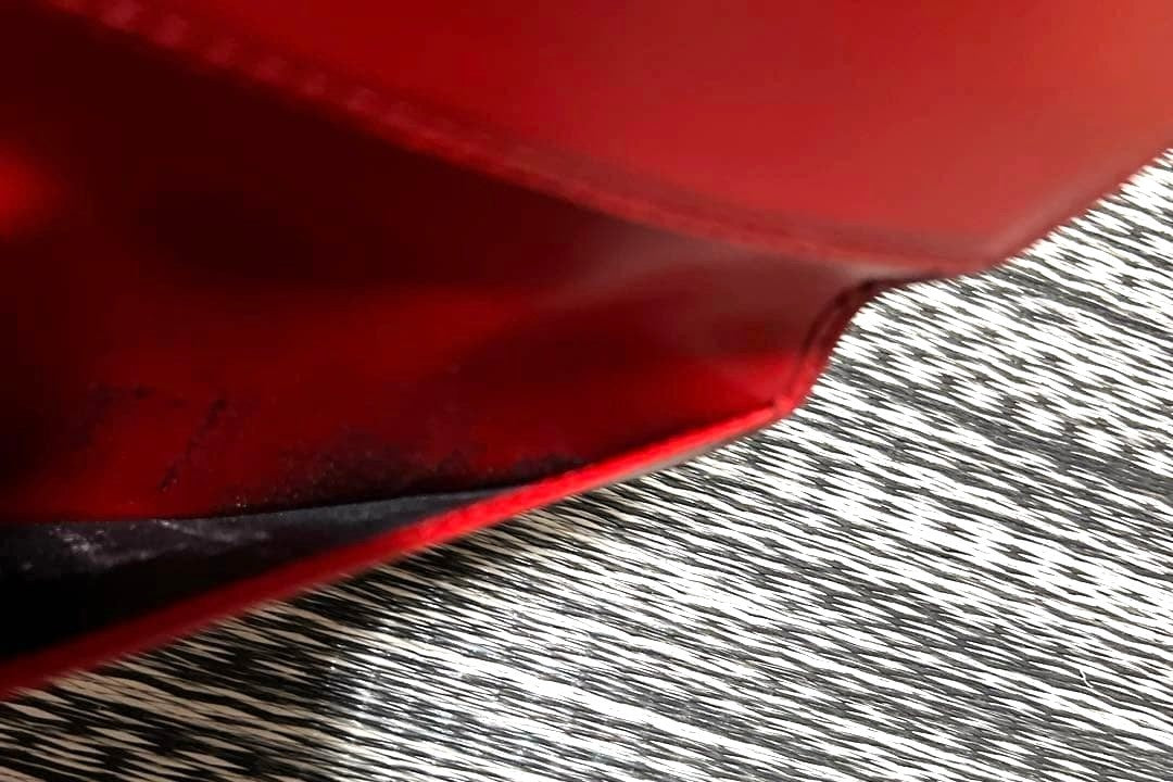 Louis Vuitton Epi Leather Agenda Cover Red Notebook Case Planner Spain Authentic