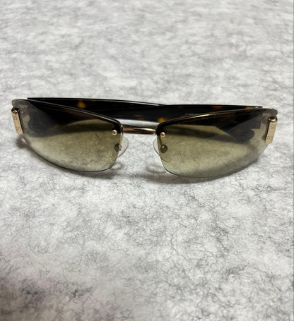 Gucci GG1799/S Rimless Sunglasses Gold Brown Tortoiseshell Temple 60 15 125