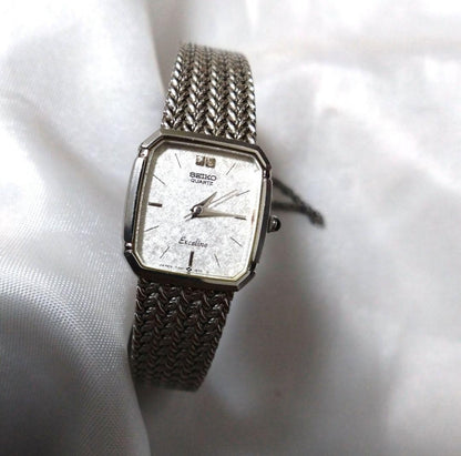 Vintage SEIKO Exceline 7321-5910 Quartz Analog  Watch Women Battery replaced