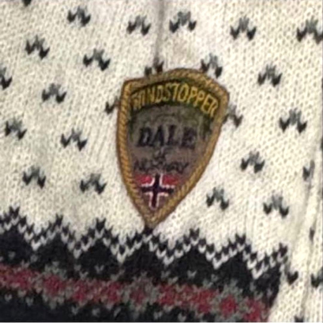 DALE OF NORWAY Nordic Sweater Wool Knit Black Cream Snowflake Pattern Men's M