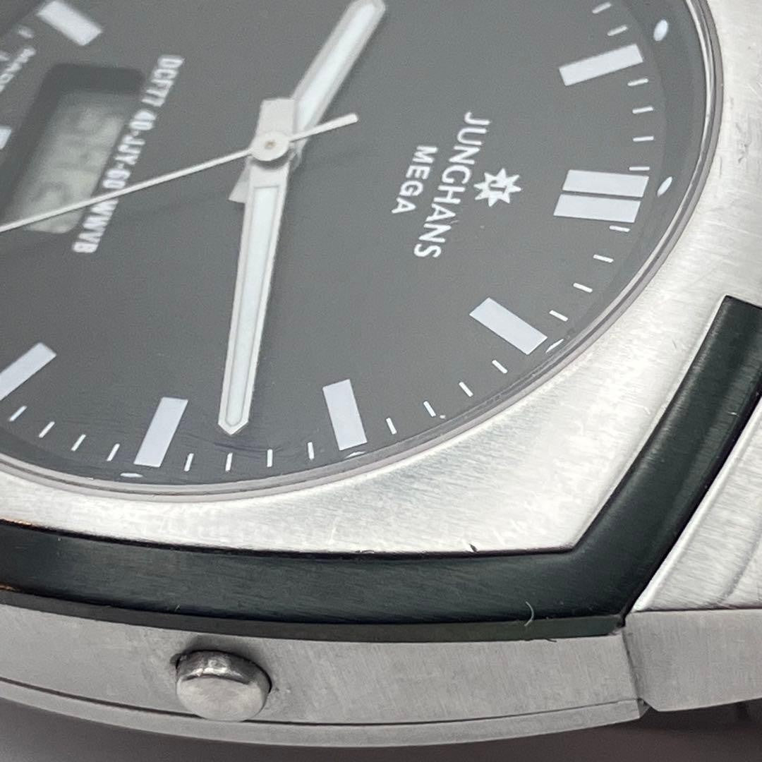 Junghans Mega DCF77 40-JJY-60 Radio-Controlled Quartz Watch Men