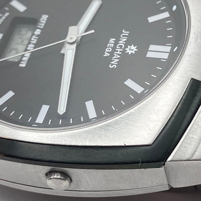 Junghans Mega DCF77 40-JJY-60 Radio-Controlled Quartz Watch Men