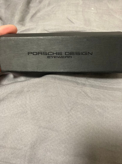 Porsche Design P'8582 Rectangular Sunglasses Men Silver Frame Excellent