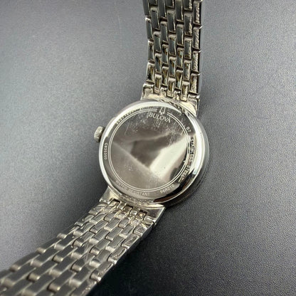 Bulova 96R210 Moon Phase Day Date Starry Sky Quartz Analog Watch Men