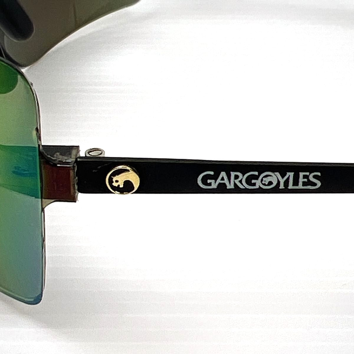 GARGOYLES Classic Vintage 1980s Terminator Sunglasses Magenta Green Mirror Lens