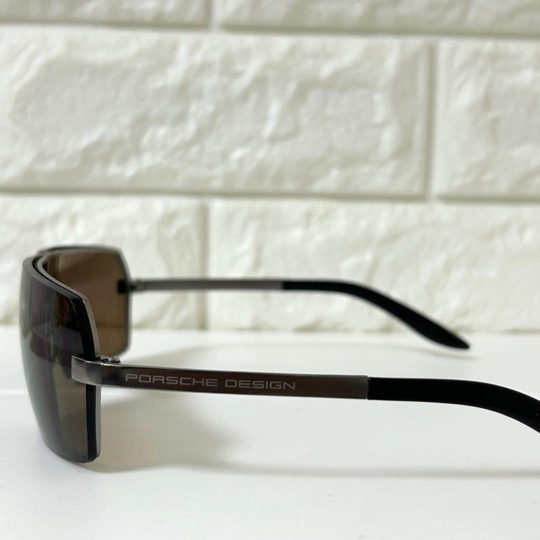 Porsche Design P8491 Sunglasses Brown Lens Used