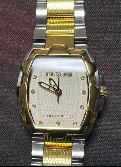 Roberto Cavalli by Franck Muller RV2L024 Quartz Analog Watch Women Swiss Made