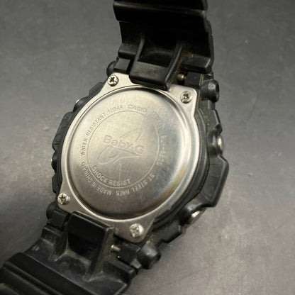 CASIO Baby-G BLX-5600 Tide Graph Digital Watch Black Resin Shock Resist Working
