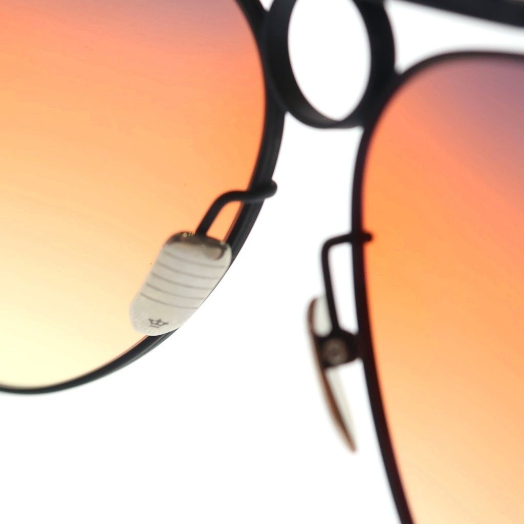 Jacques Marie Mage JMMDCR88 Duke Diamond Cross Ranch Teardrop Sunglasses Orange