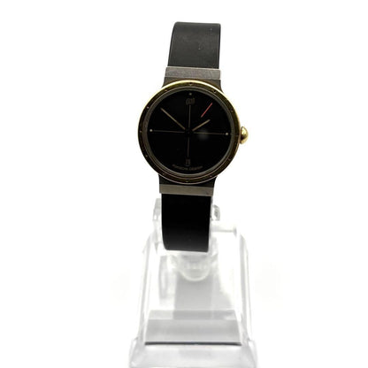 Porsche Design IWC 4530 Quartz Analog Date Watch Women Red Hand Titanium
