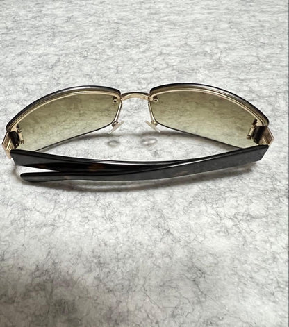 Gucci GG1799/S Rimless Sunglasses Gold Brown Tortoiseshell Temple 60 15 125