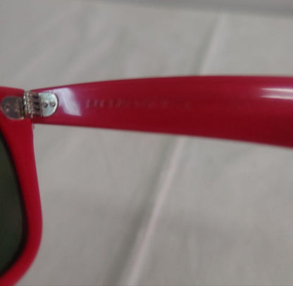 Ray-Ban Bausch Lomb Red 5022 Vintage 80s Sunglasses Classic Retro Eyewear Rare