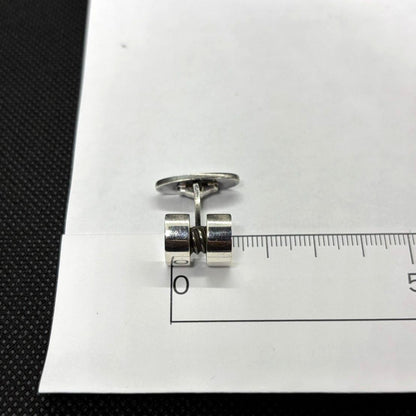 Georg Jensen Cufflinks Model 67 Sterling Silver 925 Men's Vintage Denmark Design
