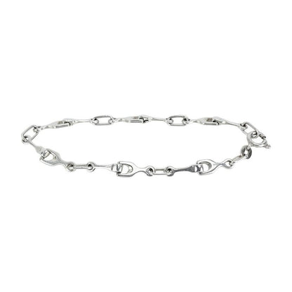 Vintage Tiffany & Co Sterling Silver 925 Chain Link Bracelet L 17cm 6.7in Rare