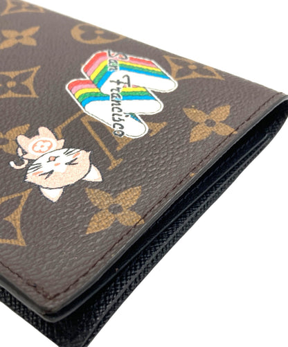 Louis Vuitton Monogram Couverture Passeport NM Passport Cover Brown France Auth