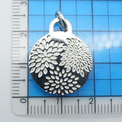 Tiffany & Co Sterling Silver 925 Go Women Marathon 2018 Pendant Top Charm