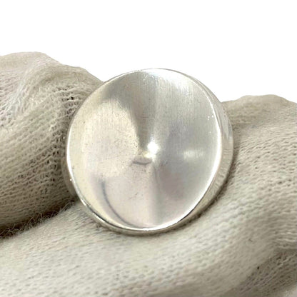 Georg Jensen Cufflinks Sterling Silver 925 Round Circle Design Men Vintage