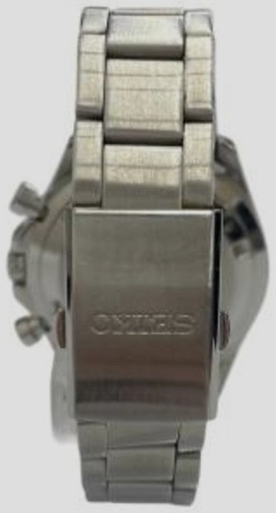 SEIKO 500 TYPE EVA Evangelion Unit-01 Chronograph Watch 8T63-01P0 Silver Japan