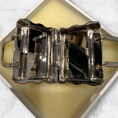 Christian Dior Lady Dior Cannage Pill Case Accessory Case Silver Tone Unused