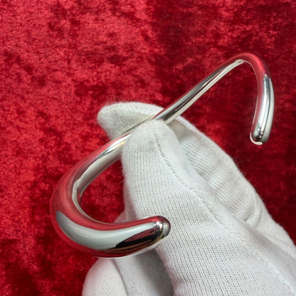 Excellent Georg Jensen Sterling Silver 925 OFFSPRING Cuff Bracelet L 16cm 6.3in