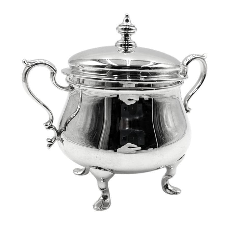 Excellent Tiffany & Co. MAKERS Sterling Silver 925 Sugar Bowl Sugar Pot Vintage