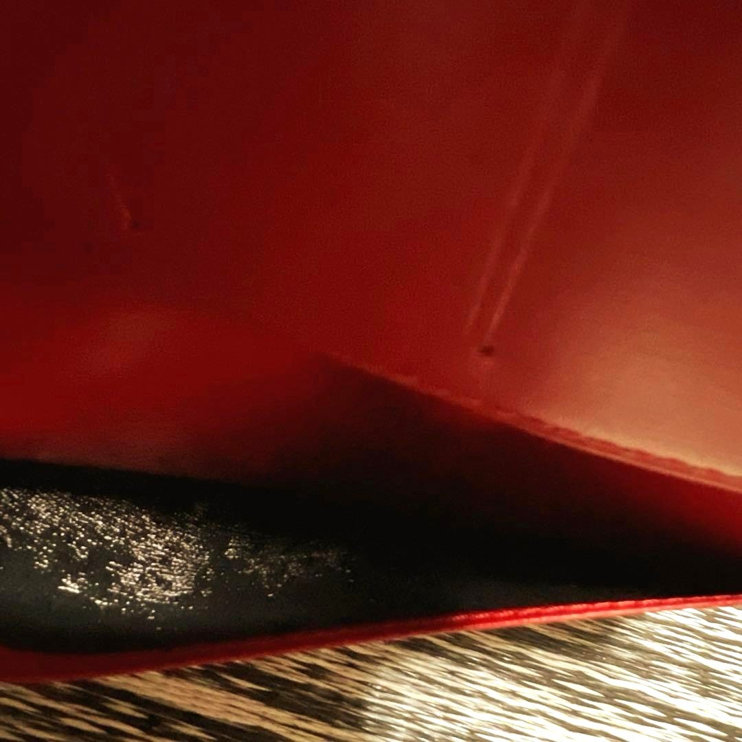Louis Vuitton Epi Leather Agenda Cover Red Notebook Case Planner Spain Authentic