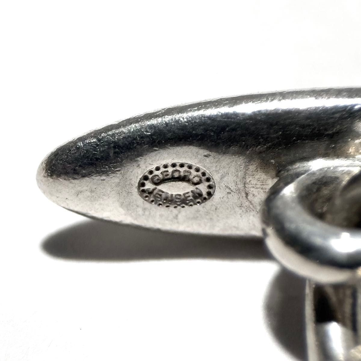 1960s Georg Jensen  #144 Sterling Silver Anchor Bracelet Henning Koppel L 17cm
