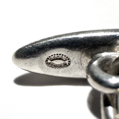 1960s Georg Jensen  #144 Sterling Silver Anchor Bracelet Henning Koppel L 17cm