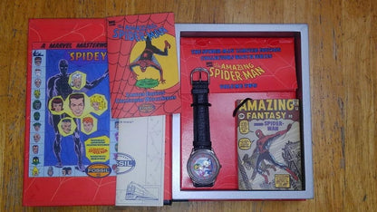 FOSSIL Watch x Spider-Man Comic Cover Series Volume 1/2/3 Set Of 3 Used 1994